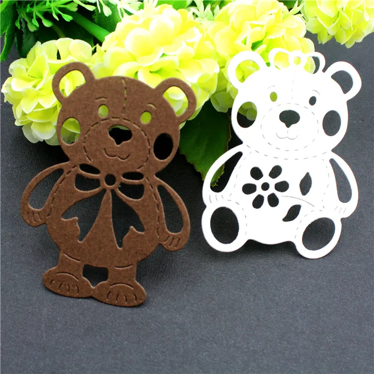 2Pcs Cute Bear Shape Metal Cutting Dies DIY Stencil Scrapbooking Photo Album Embossing Template Home Steel Handwork Cutting Dies
2Pcs Cute Bear Shape Metal Cutting Dies DIY Stencil Scrapbooking Photo Album Embossing Template Home Steel Handwork Cutting Dies