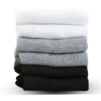 Men's Cotton Socks Black Gray White Socks Business Men Socks Breathable Spring Summer Autumn Winter for Males Meias 10pcs/5pairs
Men's Cotton Socks Black Gray White Socks Business Men Socks Breathable Spring Summer Autumn Winter for Males Meias 10pcs/5pairs