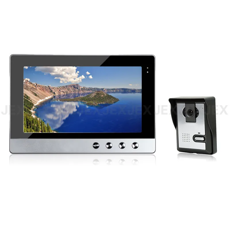 JEX 10 inch video intercom doorbell speaker intercom system kit 1 monitor + 700TVL IR Camera 1V1 In Stock
JEX 10 inch video intercom doorbell speaker intercom system kit 1 monitor + 700TVL IR Camera 1V1 In Stock