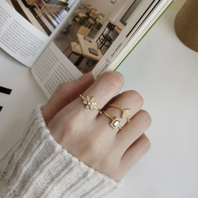 100% 925 Sterling Silver Fashion Gold Rings for Women Exquisite Crystal Bride Wedding Bijoux Bague Femme Anillos Ring Jewelry
100% 925 Sterling Silver Fashion Gold Rings for Women Exquisite Crystal Bride Wedding Bijoux Bague Femme Anillos Ring Jewelry