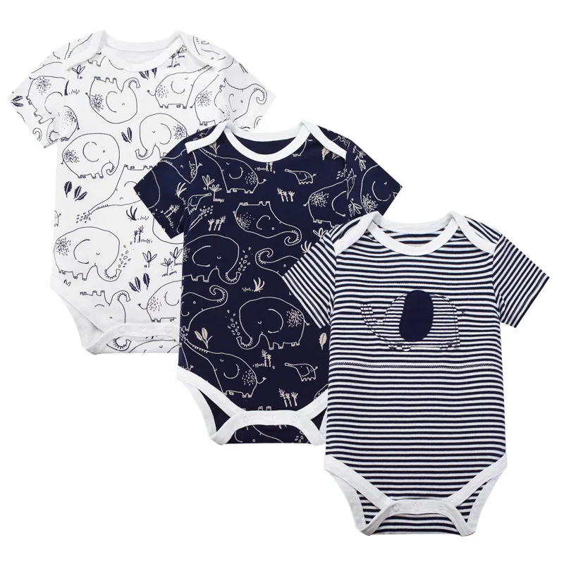 3PCS/LOT Unisex Top Quality Baby Rompers Short Sleeve Cottom O-Neck 0-24M Novel Newborn Boys&Girls Baby Clothes
3PCS/LOT Unisex Top Quality Baby Rompers Short Sleeve Cottom O-Neck 0-24M Novel Newborn Boys&Girls Baby Clothes