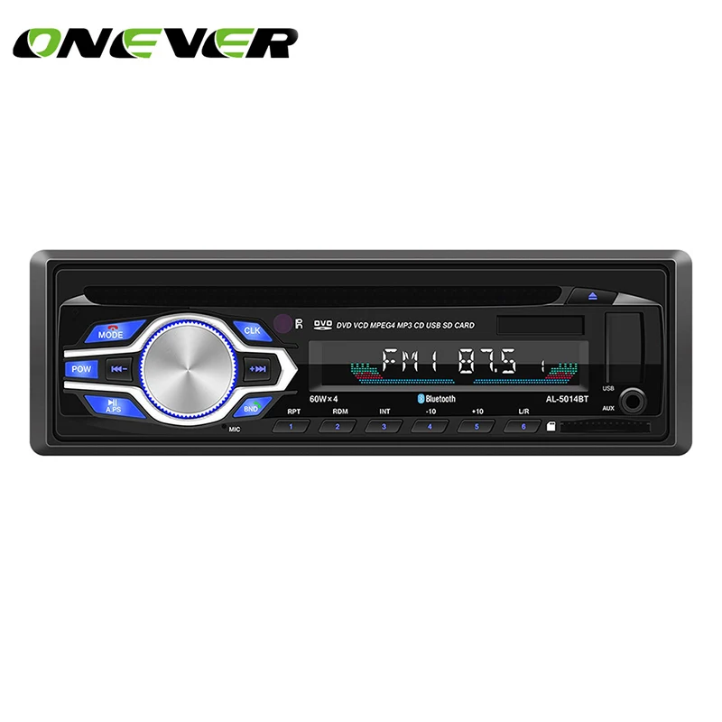 Onever Bluetooth Autoradio Car Stereo Radio FM Aux Input Receiver 12V In-dash 1 din Auto MP3 Multimedia Player Support SD USB
Onever Bluetooth Autoradio Car Stereo Radio FM Aux Input Receiver 12V In-dash 1 din Auto MP3 Multimedia Player Support SD USB