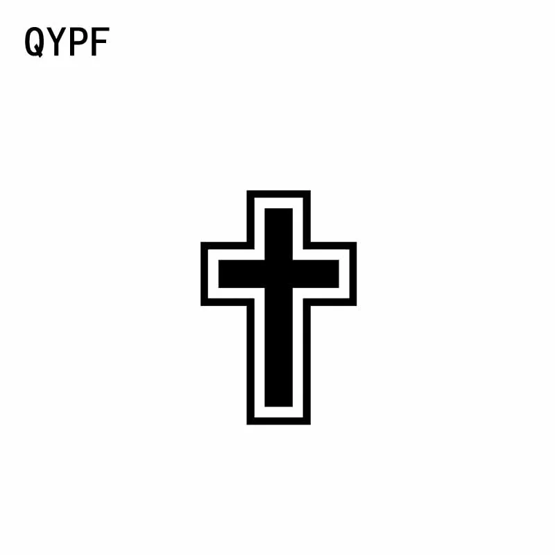 QYPF 8,6 см * 12,7 см Виниловая наклейка с изображением Иисуса и Креста для мотоцикла, наклейки черного и серебристого цветов
QYPF 8,6 см * 12,7 см Виниловая наклейка с изображением Иисуса и Креста для мотоцикла, наклейки черного и серебристого цветов