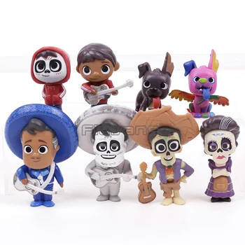 Movie Coco Figurines Miguel Ernesto de la Cruz Hector Mama Abuelita Action Figure PVC Collector Kids Toy Gift 8pcs/set
Movie Coco Figurines Miguel Ernesto de la Cruz Hector Mama Abuelita Action Figure PVC Collector Kids Toy Gift 8pcs/set