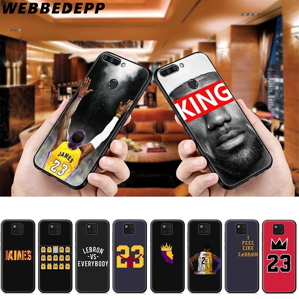 WEBBEDEPP Kings LeBron James 23 Soft Case for Huawei Mate Honor 20 6A 7A 7C 7X 8 9 9X 10 View 20 10 Lite Pro Mate 30 20 Lite Pro
WEBBEDEPP Kings LeBron James 23 Soft Case for Huawei Mate Honor 20 6A 7A 7C 7X 8 9 9X 10 View 20 10 Lite Pro Mate 30 20 Lite Pro