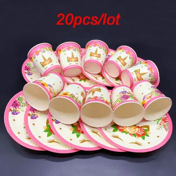 20/40PCS Happy birthday decoration disposable tableware set with Unicorn party plates cups for kids girl favor Unicorn table set
20/40PCS Happy birthday decoration disposable tableware set with Unicorn party plates cups for kids girl favor Unicorn table set