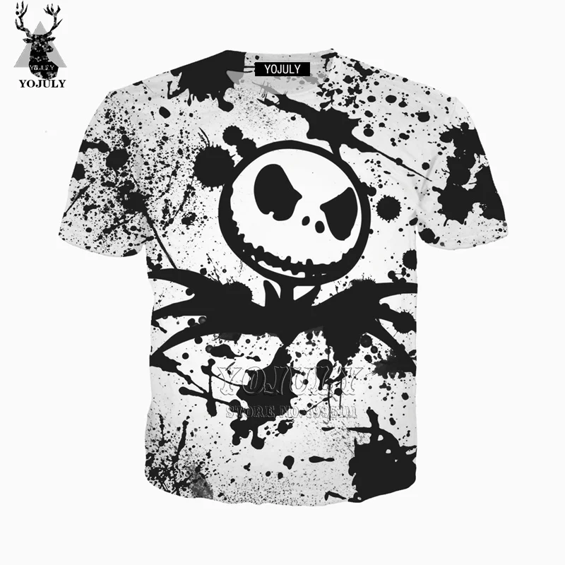 YOJULY 3D Printed Men's Women's Movie The Nightmare Before Christmas Casual O-neck T-shirt Tshirt Summer Short-sleeve A309
YOJULY 3D Printed Men's Women's Movie The Nightmare Before Christmas Casual O-neck T-shirt Tshirt Summer Short-sleeve A309
