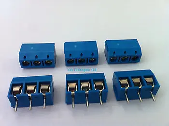100pcs 3 Pin Screw Terminal Block Connector 5mm Pitch B
100pcs 3 Pin Screw Terminal Block Connector 5mm Pitch B