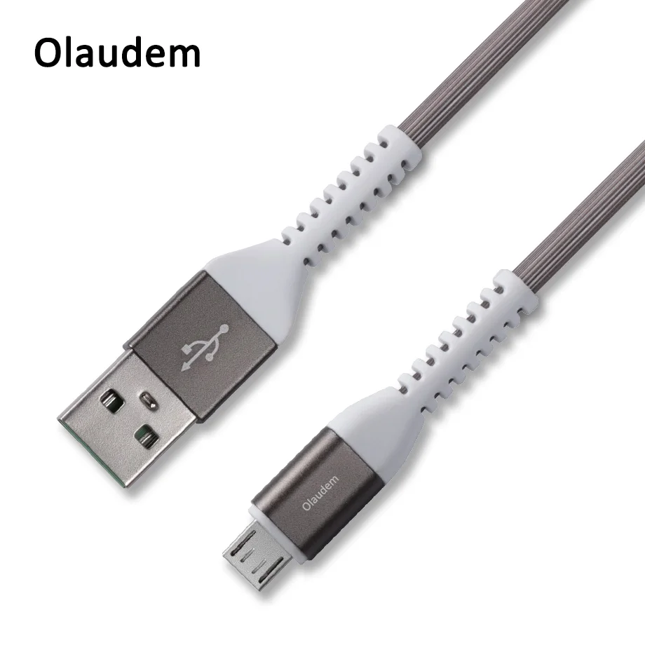 Olaudem 5 в 2A TPE USB Micro быстрый заряд кабеля данных провода для зарядки кабель Android