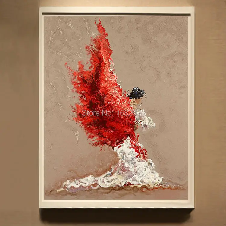 Free Shipping Superb Artist Hand-painted High Quality Spanish Flamenco Dancer Oil Painting Modern Flamenco Dancing Painting
Free Shipping Superb Artist Hand-painted High Quality Spanish Flamenco Dancer Oil Painting Modern Flamenco Dancing Painting