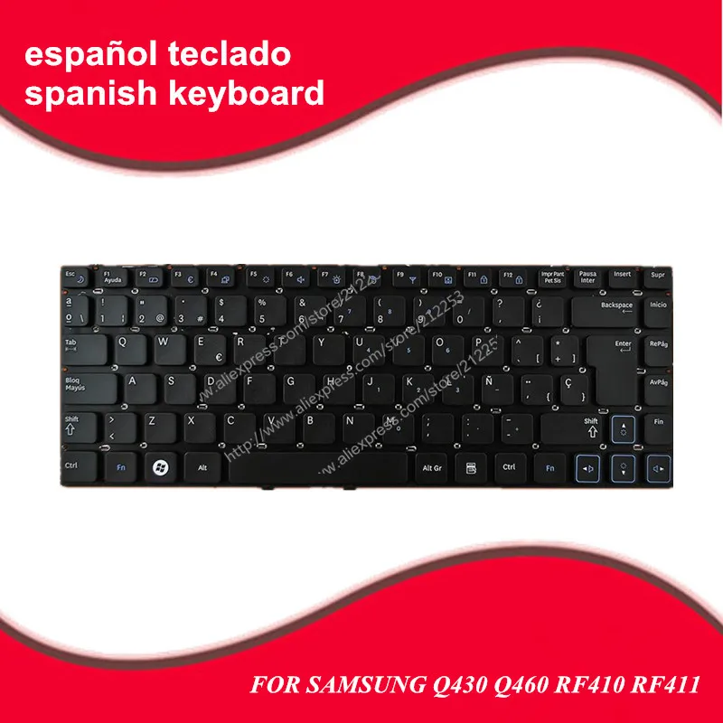 SP Teclado Spanish keyboard For SAMSUNG NP RV409 RV411 RV413 RV415 RV419 RV420 E3420 E3415 RC410 Free Shipping
SP Teclado Spanish keyboard For SAMSUNG NP RV409 RV411 RV413 RV415 RV419 RV420 E3420 E3415 RC410 Free Shipping
