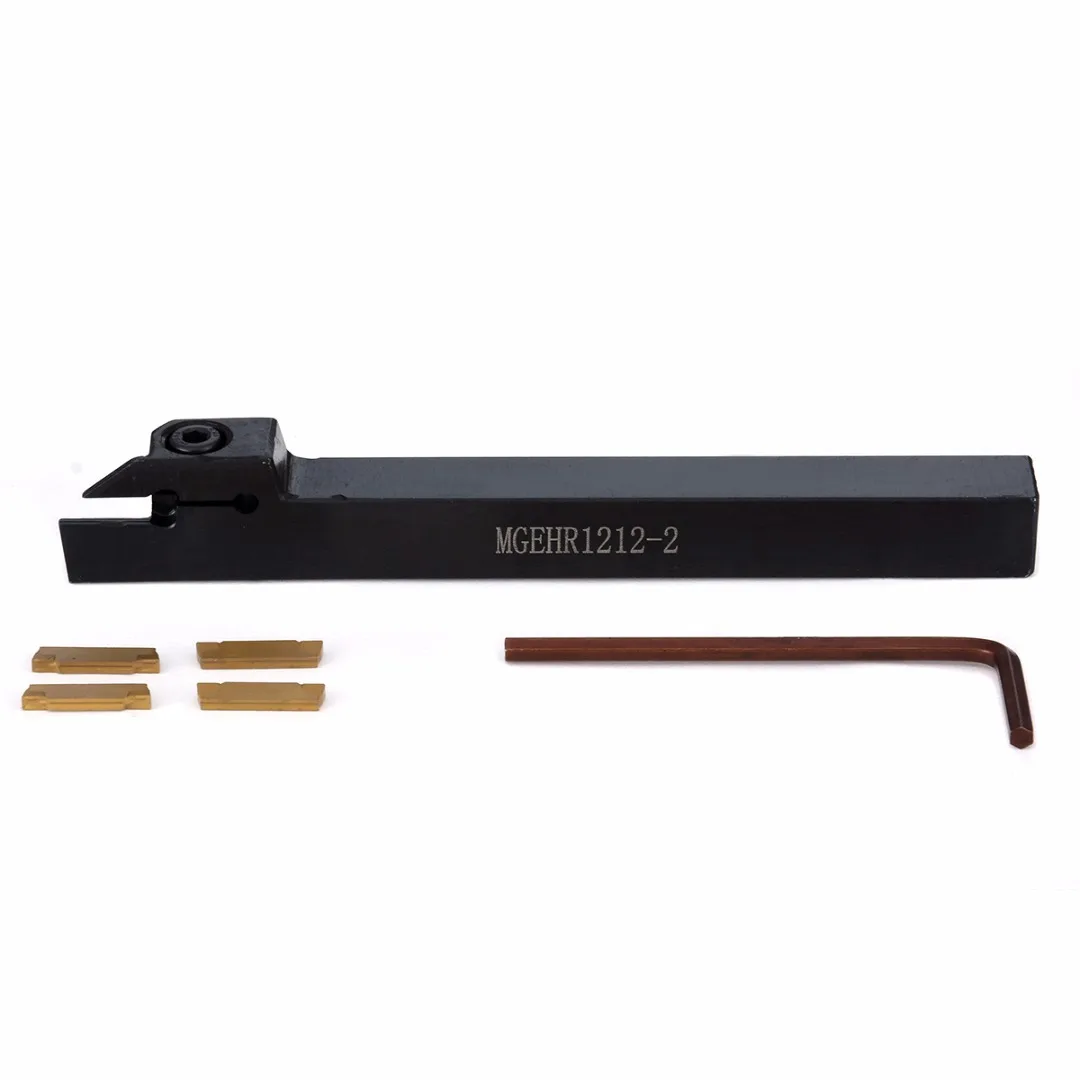 4pcs MGMN200 Carbide Inserts + MGEHR1212-2 Holder Boring Bar Turning Tool+Wrench for CNC Lathe Machining
4pcs MGMN200 Carbide Inserts + MGEHR1212-2 Holder Boring Bar Turning Tool+Wrench for CNC Lathe Machining