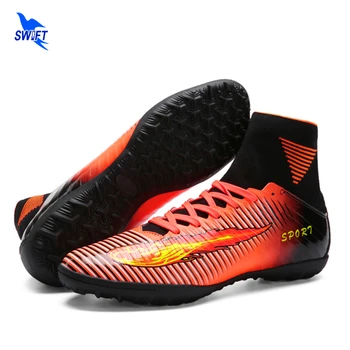 Size 35-45 High Ankle Turf Futsal Boots 2020 Hard Court Soccer Shoes Men Cheap Original Indoor TF Football Cleats Sport Sneakers
Size 35-45 High Ankle Turf Futsal Boots 2020 Hard Court Soccer Shoes Men Cheap Original Indoor TF Football Cleats Sport Sneakers
