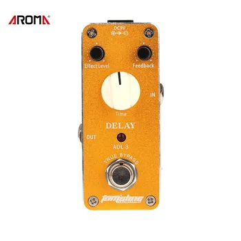 AROMA ADL-3 Mini Delay Electric Guitar Effect Pedal with Fastener Tape Aluminum Alloy Housing True Bypass
AROMA ADL-3 Mini Delay Electric Guitar Effect Pedal with Fastener Tape Aluminum Alloy Housing True Bypass