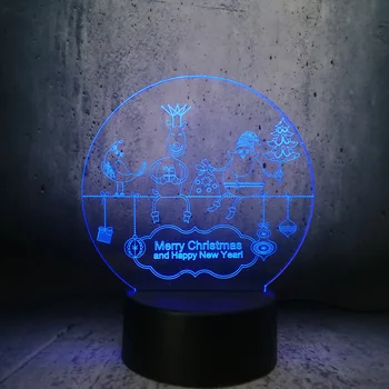 Paper cutting style 3D USB LED Lamp Christmas Gift Desk Night Light Bulb lamp Merry Christmas and Happy New Year lighting lava
Paper cutting style 3D USB LED Lamp Christmas Gift Desk Night Light Bulb lamp Merry Christmas and Happy New Year lighting lava