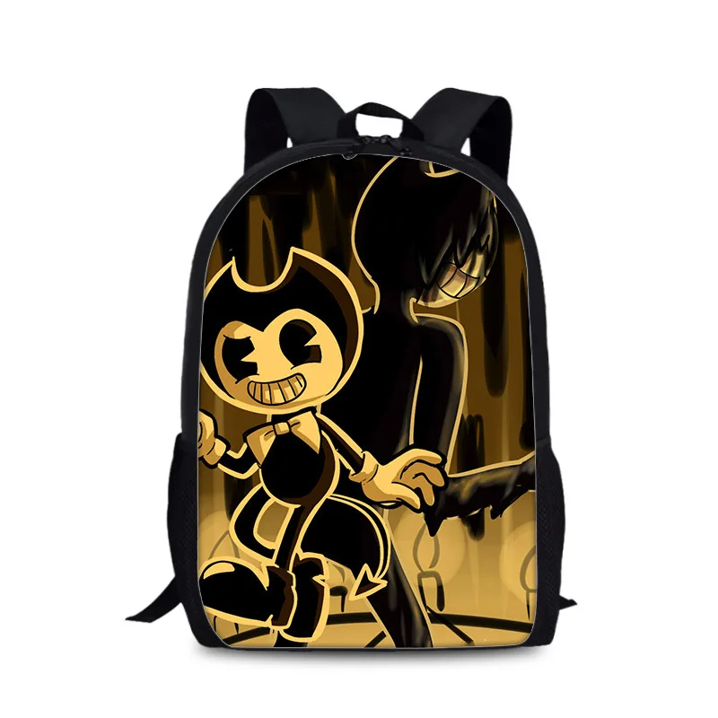2019 Hot Sale Bendy And The Ink Machine School Bags For Boys Backpack Famous Game Printed Backpack For Teenager Student Book Bag
2019 Hot Sale Bendy And The Ink Machine School Bags For Boys Backpack Famous Game Printed Backpack For Teenager Student Book Bag