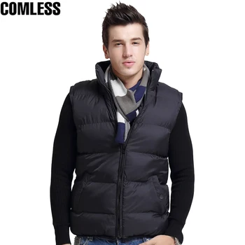 Europe Big Size Winter Jacket Men Sleeveless Vests Mens New Lightweight Coats Outwear Men's Fashion Soft Warm Ultralight Jackets
Europe Big Size Winter Jacket Men Sleeveless Vests Mens New Lightweight Coats Outwear Men's Fashion Soft Warm Ultralight Jackets