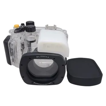 

Mcoplus 40m/130ft Underwater Housing Waterproof Camera Diving Case for Canon PowerShot G16