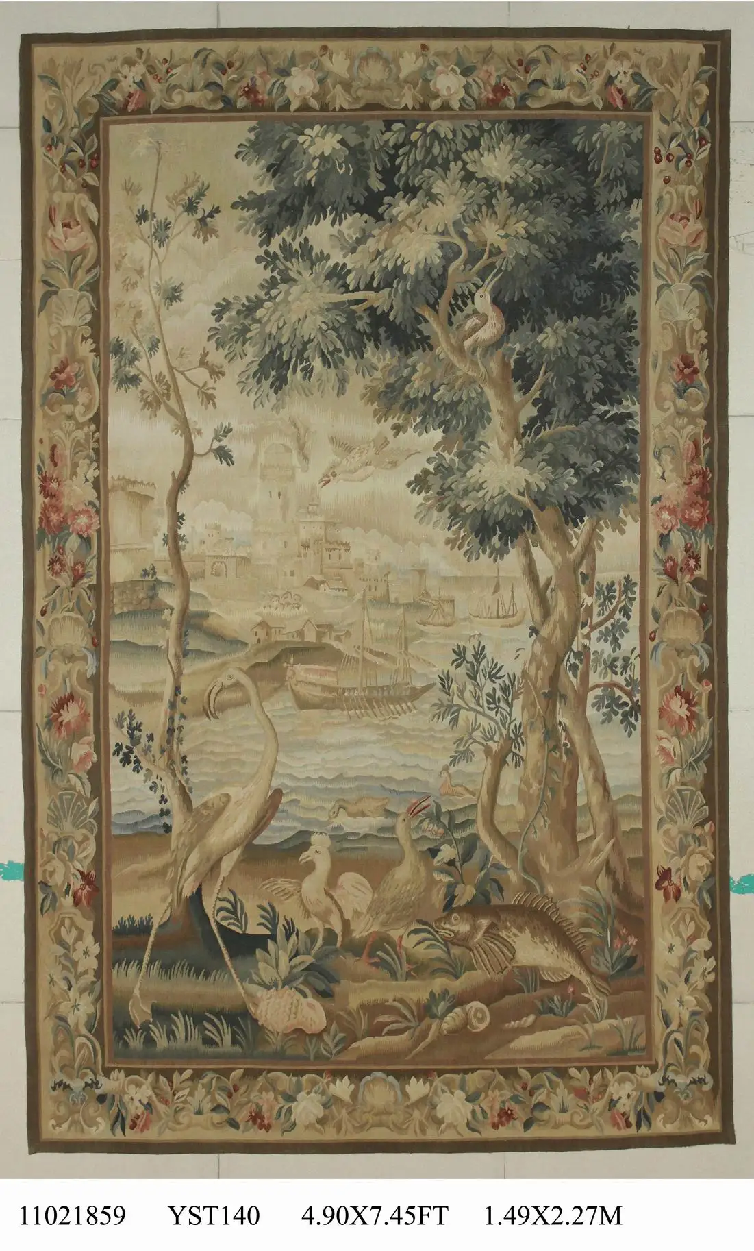 knitted tapestry Pure handmade wool palace French Aubusson Gobelins Weave Tapestry wide (122CM) 11021859 4.9x7.45gc88tapyg4
knitted tapestry Pure handmade wool palace French Aubusson Gobelins Weave Tapestry wide (122CM) 11021859 4.9x7.45gc88tapyg4