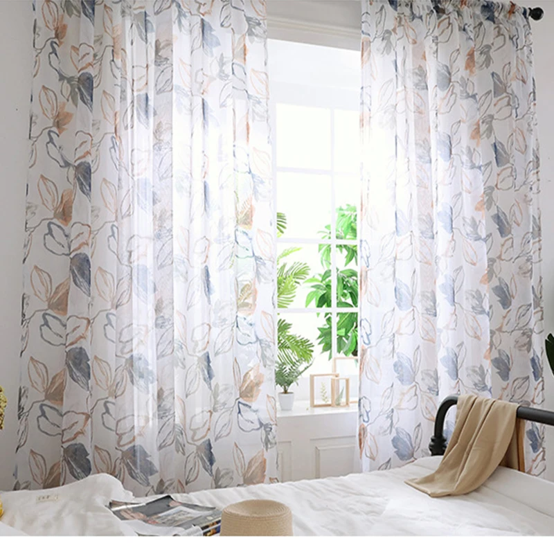 High-precision Printed Flower Sheer Curtains for Living Room Balcony Screens Tulle Window Treatments Pastoral Curtain Bedroom
High-precision Printed Flower Sheer Curtains for Living Room Balcony Screens Tulle Window Treatments Pastoral Curtain Bedroom