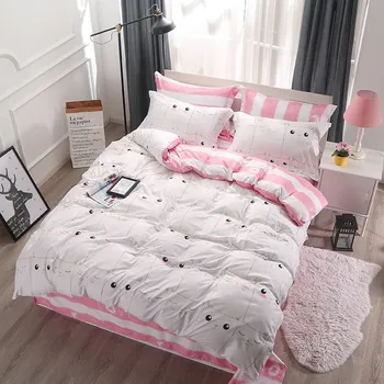 Fresh Style Printed Home Cozy Textile Bedding Sets Cute Duvet Cover Pillowcase Sheet Linen Twin Full Queen King Size 3/4Pcs
Fresh Style Printed Home Cozy Textile Bedding Sets Cute Duvet Cover Pillowcase Sheet Linen Twin Full Queen King Size 3/4Pcs