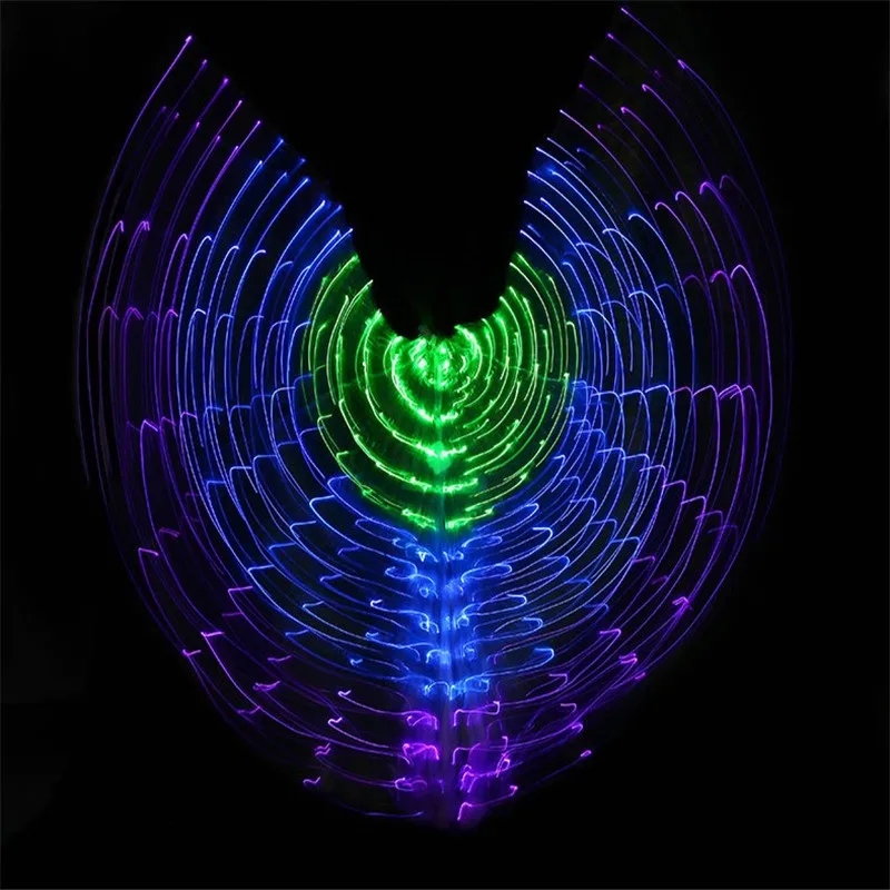 BC33 Colorful light led cloak ballroom dance led costume luminous glowing wings led stage wear dress Belly dance singer show dj
BC33 Colorful light led cloak ballroom dance led costume luminous glowing wings led stage wear dress Belly dance singer show dj