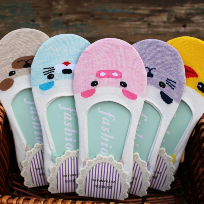 No Show Socks Non Slip Women Invisible Socks Funny Slippers Low Pantuflas De Animales Pig Cat Cartoon Kawaii Boat Sock 20
No Show Socks Non Slip Women Invisible Socks Funny Slippers Low Pantuflas De Animales Pig Cat Cartoon Kawaii Boat Sock 20