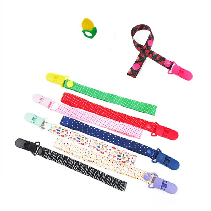 Baby Pacifier Clip Chain Ribbon Dummy Holder Adjustable Soother Pacifier Clips Leash Strap Nipple Holder for Infant Feeding
Baby Pacifier Clip Chain Ribbon Dummy Holder Adjustable Soother Pacifier Clips Leash Strap Nipple Holder for Infant Feeding