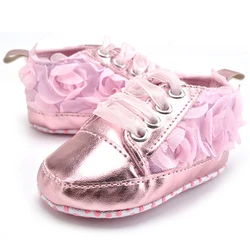 Детская обувь для малышей; Sapato; детская мягкая подошва с розовым цветком; ручная работа; дизайнерская обувь для малышей; оптовая продажа