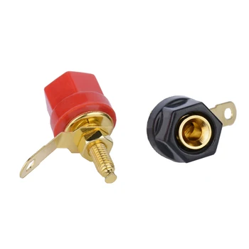 10pcs 4MM Banana Plug Socket Connector Gold-plated Binding Post For Amplifier Speaker Audio Speaker Panel Terminal Block
10pcs 4MM Banana Plug Socket Connector Gold-plated Binding Post For Amplifier Speaker Audio Speaker Panel Terminal Block