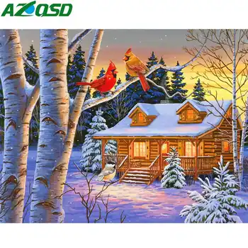 AZQSD Diamond Painting Scenery Picture Of Rhinestones Diamond Embroidery Winter Snow Hobbies And Crafts Handmade Crafts
AZQSD Diamond Painting Scenery Picture Of Rhinestones Diamond Embroidery Winter Snow Hobbies And Crafts Handmade Crafts