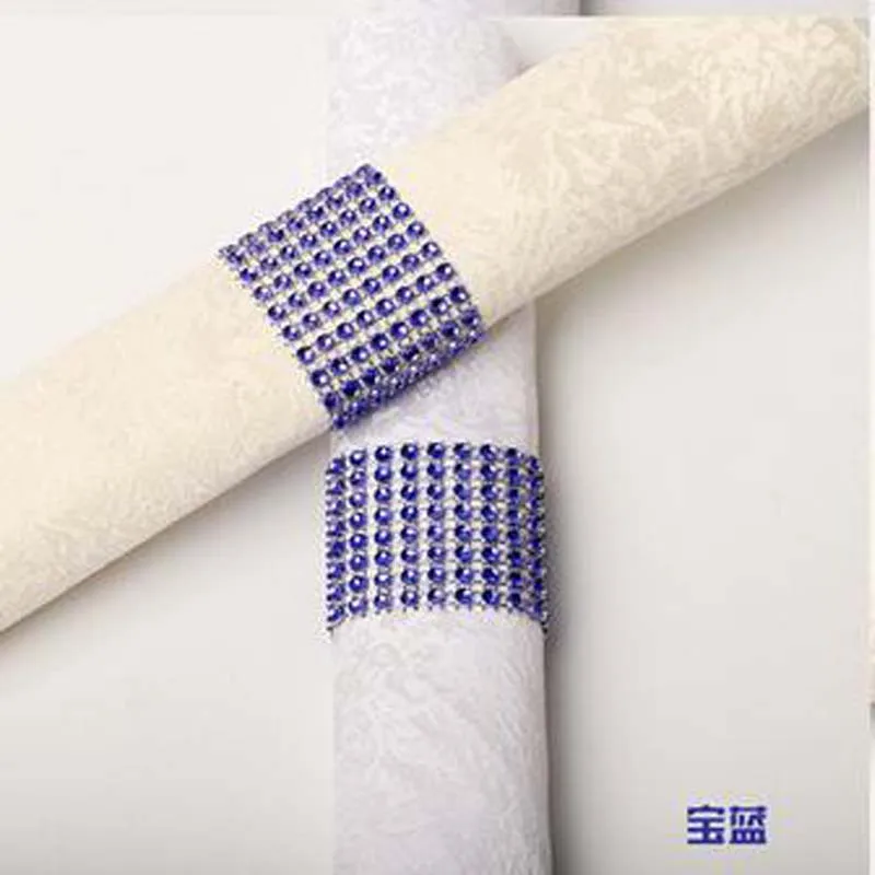 Cheap 100Pcs/Lot Royal Blue Plastic diamond package napkin ring napkin buckle napkin hotel wedding supplies home decoration
Cheap 100Pcs/Lot Royal Blue Plastic diamond package napkin ring napkin buckle napkin hotel wedding supplies home decoration