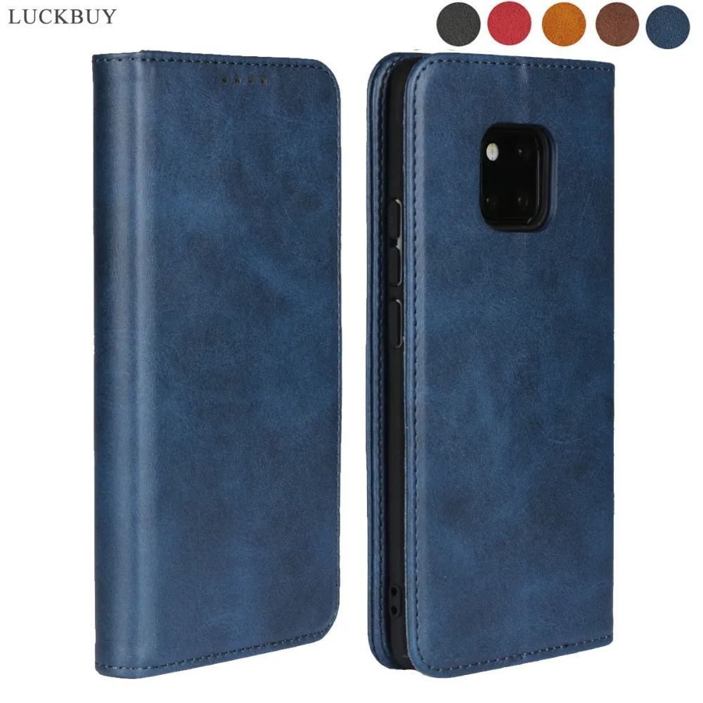 Кожаный чехол книжка с магнитной застежкой для Huawei Mate 20 Pro Nova 3 P20 Lite p20 Honor 10 Enjoy