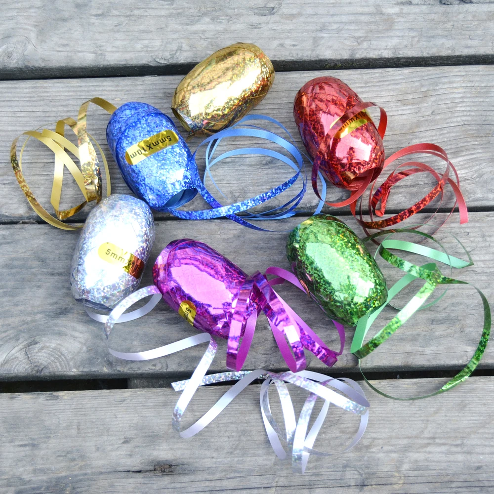 Balloons Ribbons Laser Ribbon 5mm*10m Decoration For Wedding Birthday Party DIY Accessories Valentine'S Day Decora Baby Shower
Balloons Ribbons Laser Ribbon 5mm*10m Decoration For Wedding Birthday Party DIY Accessories Valentine'S Day Decora Baby Shower
