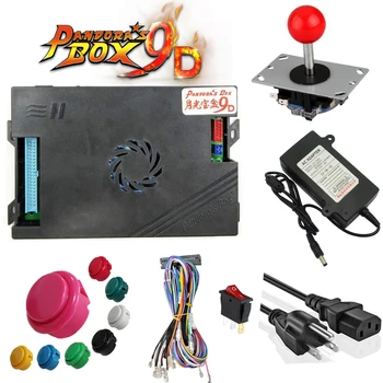 DIY Arcade Bundles kit With Pandora box 9D JAMMA version VGA & HDMI Long shaft Joystick Silver button Power supply Jamma Har
DIY Arcade Bundles kit With Pandora box 9D JAMMA version VGA & HDMI Long shaft Joystick Silver button Power supply Jamma Har