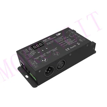 4CH Constant Current DMX512 & RDM Decoder D4C-XE(350mA) RDM Decoder D4C-XE(700mA) 4 in 1 Decoder Terminals, XLR3, RJ45 output
4CH Constant Current DMX512 & RDM Decoder D4C-XE(350mA) RDM Decoder D4C-XE(700mA) 4 in 1 Decoder Terminals, XLR3, RJ45 output