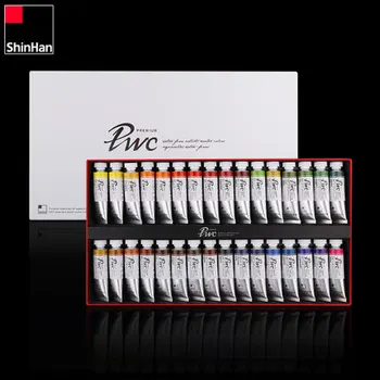 South Korea Watercolor Shinhan Pwc New Korean Artist Transparent Watercolor 32 Colors
South Korea Watercolor Shinhan Pwc New Korean Artist Transparent Watercolor 32 Colors