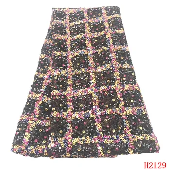 2019 High Quality Tulle Lace Fabric Embroidered Sequins Mesh Nigerian Lace Fabric For Clothing African Lace HX2129
2019 High Quality Tulle Lace Fabric Embroidered Sequins Mesh Nigerian Lace Fabric For Clothing African Lace HX2129