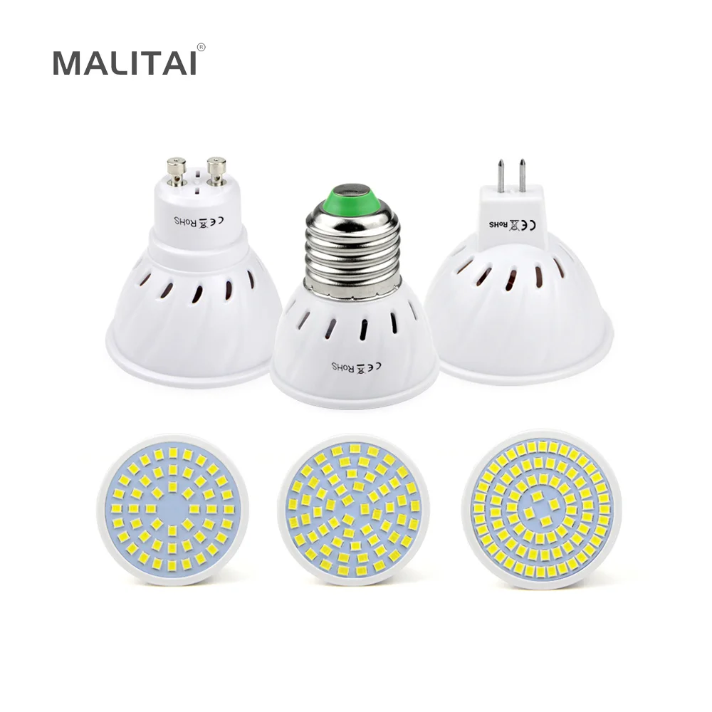 CUP LED Spotlight Bulb 220V 230V LED lamp E27 GU10 MR16 GU5.3 SMD2835 48/60/80 LEDs light For Downlgiht Stair Pathway lighting
CUP LED Spotlight Bulb 220V 230V LED lamp E27 GU10 MR16 GU5.3 SMD2835 48/60/80 LEDs light For Downlgiht Stair Pathway lighting