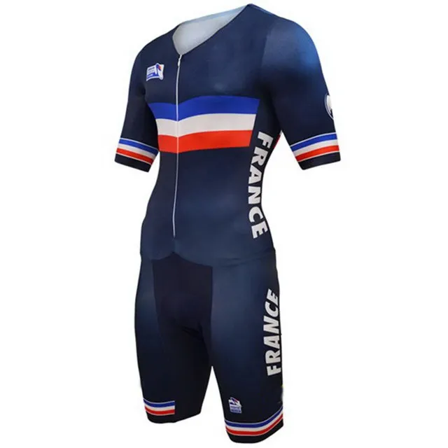 MEN'S CYCLING WEAR CYCLING JERSEY BODY SUIT SKINSUIT WITH POWER BAND 2016 FRANCE NATION TEAM 2 DESIGN 3D GEL PAD SIZE: XS-4XL
MEN'S CYCLING WEAR CYCLING JERSEY BODY SUIT SKINSUIT WITH POWER BAND 2016 FRANCE NATION TEAM 2 DESIGN 3D GEL PAD SIZE: XS-4XL