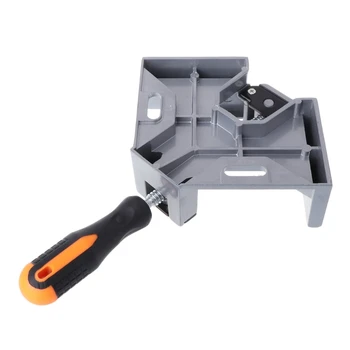 Corner Clamp Angle Vise 90 Angle Great DIY Home Handle Tool 100% Aluminum alloy Corner Clamp Workbench APR11_10
Corner Clamp Angle Vise 90 Angle Great DIY Home Handle Tool 100% Aluminum alloy Corner Clamp Workbench APR11_10