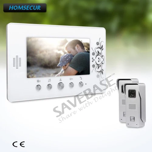 HOMSECUR 7inch Wired Video Door Phone Intercom System with Russian Local Delivery
HOMSECUR 7inch Wired Video Door Phone Intercom System with Russian Local Delivery