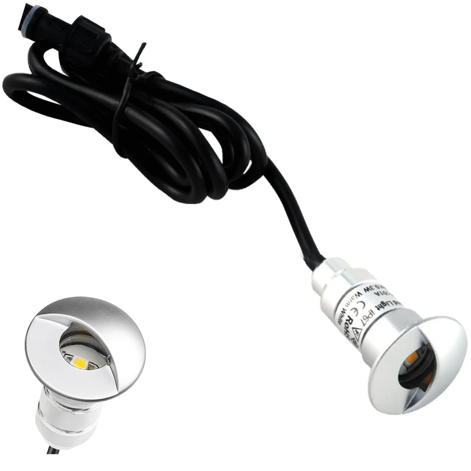 Low Voltage Recessed Step Light LED Steplight with Cover 15pcs Light&3pcs Connection Cable&1pc 30W Transformer
Low Voltage Recessed Step Light LED Steplight with Cover 15pcs Light&3pcs Connection Cable&1pc 30W Transformer