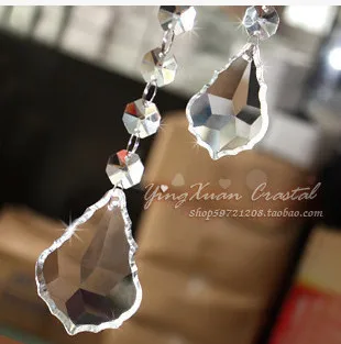 K9 38MM Lighting Accessories Maple Leaf Pendant DIY bead curtain partition porch beads material wholesale wedding crystal
K9 38MM Lighting Accessories Maple Leaf Pendant DIY bead curtain partition porch beads material wholesale wedding crystal