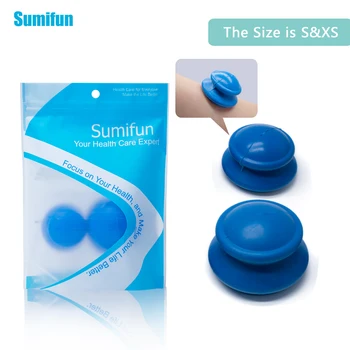 Sumifun 2pcs Moisture Absorber Massage Cups Anti Cellulite Vacuum Cup Family Body Massager Therapy Cupping Set 2 Size XS+S
Sumifun 2pcs Moisture Absorber Massage Cups Anti Cellulite Vacuum Cup Family Body Massager Therapy Cupping Set 2 Size XS+S