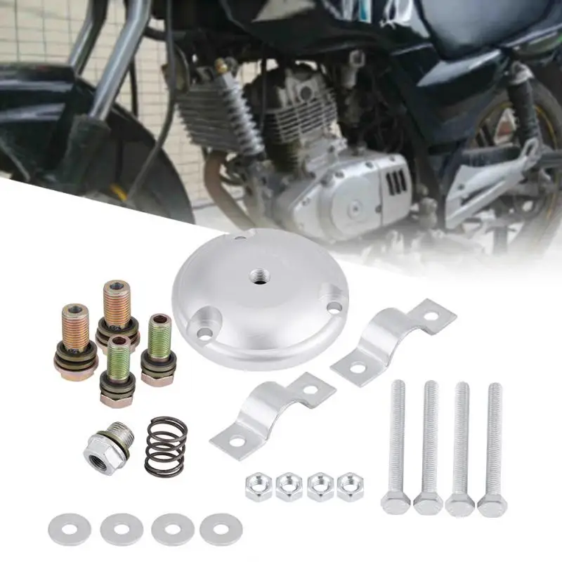 Engine Oil Cooler Cooling Fitting Screw Adapter Kit for Suzuki GS GN EN GSX GZ 125 150 Oil Cooler Fitting Kits Set
Engine Oil Cooler Cooling Fitting Screw Adapter Kit for Suzuki GS GN EN GSX GZ 125 150 Oil Cooler Fitting Kits Set