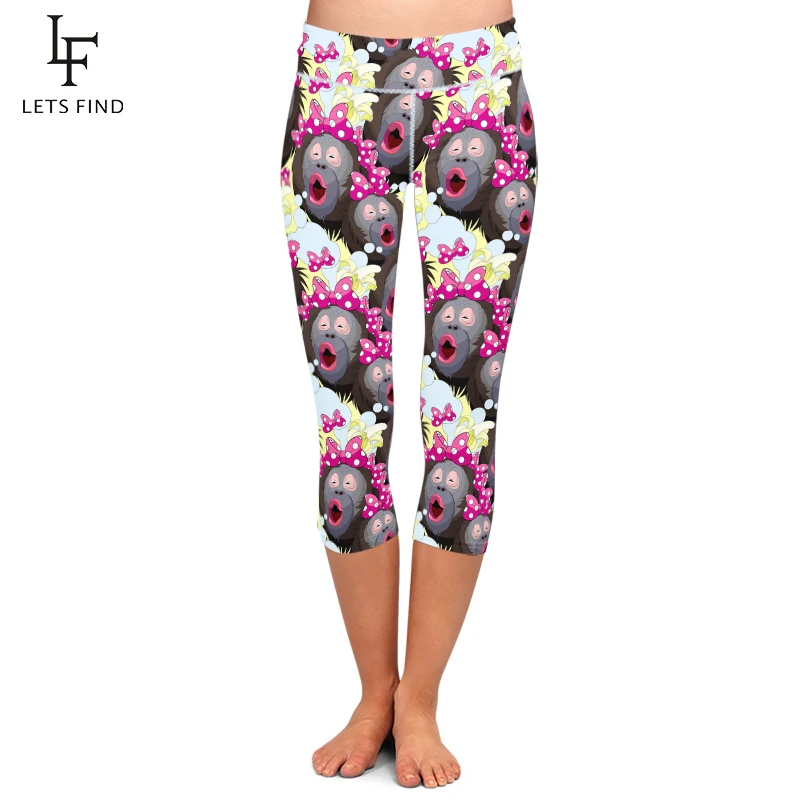 LETSFIND Summer Style Women's Capri Leggings Fashion Cute Cartoon Design Digital Printing High Waist Fitness Pants Hot Sale
LETSFIND Summer Style Women's Capri Leggings Fashion Cute Cartoon Design Digital Printing High Waist Fitness Pants Hot Sale