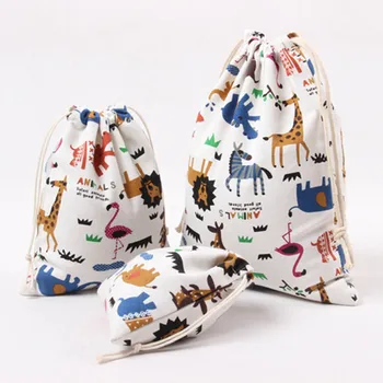 Candy Gift Bags Dust Cloth Canvas Animal Printed Kids Toy Pocket Portable Drawstring Sundries Storage Bag 1 PCS
Candy Gift Bags Dust Cloth Canvas Animal Printed Kids Toy Pocket Portable Drawstring Sundries Storage Bag 1 PCS
