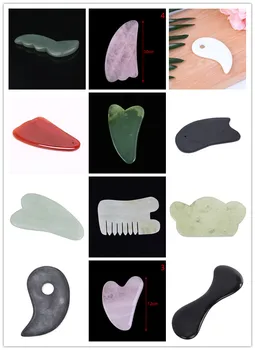 Multi Natural Jade Guasha Scraping Massage Scraper Face Massager Guasha Board Quartz Agate Acupoint Facial Eye Care
Multi Natural Jade Guasha Scraping Massage Scraper Face Massager Guasha Board Quartz Agate Acupoint Facial Eye Care