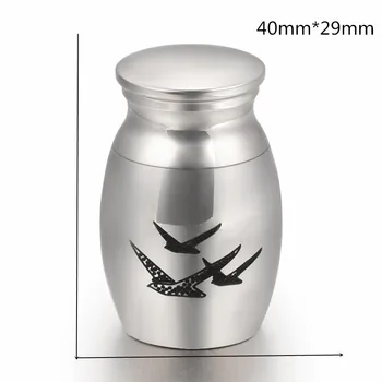Free Box/Funnel!! Mini Metal Cremation Urns Personized Bird/Tree/Paw Pattern Casket Human&Pet Memorial urns For Cremation Ashes
Free Box/Funnel!! Mini Metal Cremation Urns Personized Bird/Tree/Paw Pattern Casket Human&Pet Memorial urns For Cremation Ashes